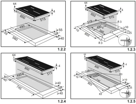 картинка Индукционная варочная панель De Dietrich DPI7684XS от магазина SEFI
