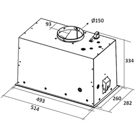 картинка Вытяжка ELICA LANE IX/A/52 от магазина SEFI