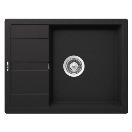 картинка Кухонная мойка SCHOCK OPTIMA 50D CRISTALITE оникс от магазина SEFI