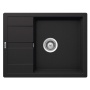 картинка Кухонная мойка SCHOCK OPTIMA 50D CRISTALITE оникс от магазина SEFI