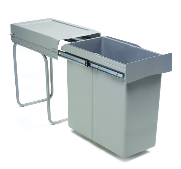 картинка Система сортировки мусора ALBIO 25 40L серый пластик ALVEUS от магазина SEFI