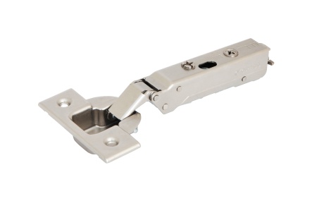 картинка Петля Tiomos, на саморез, 110°, накладная, с демпфером, 48/9 от магазина SEFI