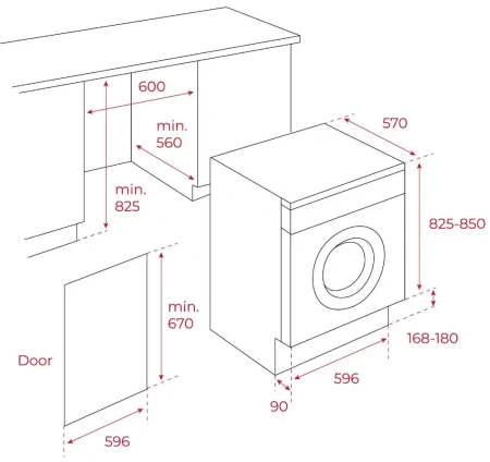 картинка Встраиваемая стирально-сушильная машина Teka LSI5 1481 от магазина SEFI