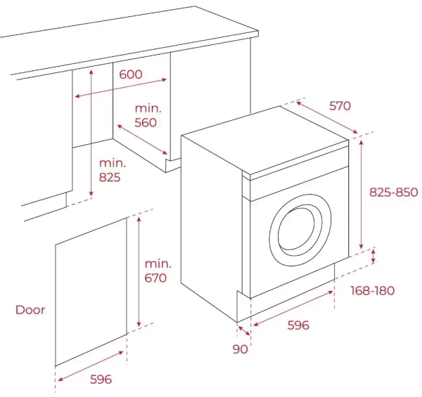 картинка Встраиваемая стирально-сушильная машина Teka LSI5 1481 от магазина SEFI