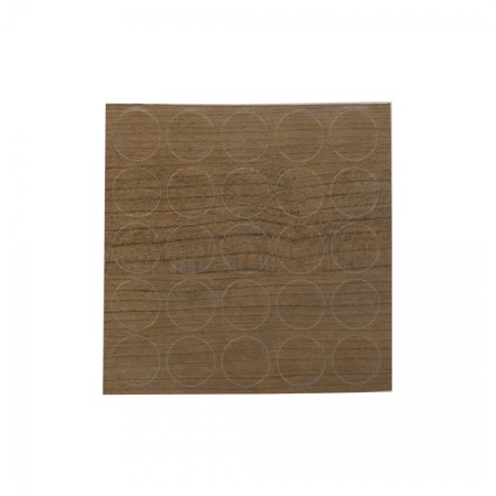 картинка Заглушка самоприлипающая к конфирматам груша швейцарская (14801) FOLMAG (лист-25шт.) от магазина SEFI