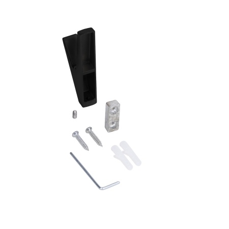 картинка Крючок меб. однорожковый мет. FIX черный матовый AKS от магазина SEFI