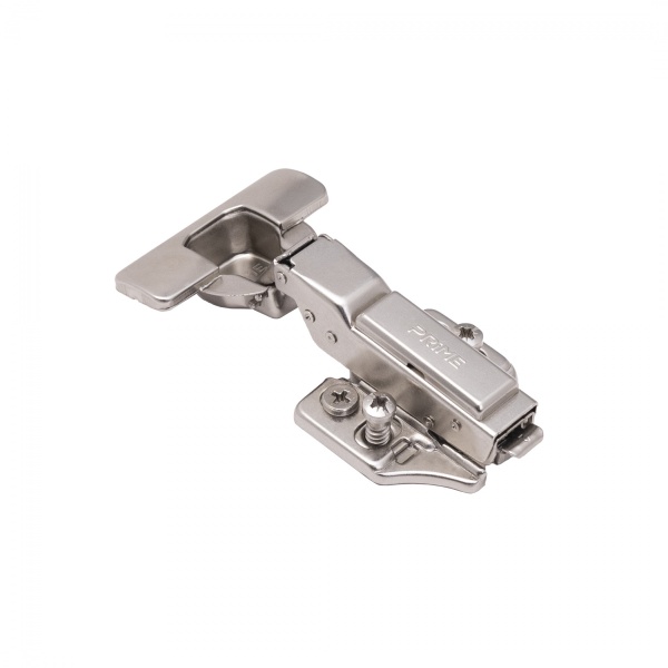 картинка Петля полунакладная с доводчиком 45мм h0 clip-on PRIME by AKS 3D (еврошурупы, заглушки) (упак.-2шт.) от магазина SEFI