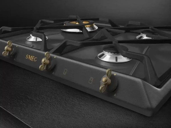 картинка Газовая варочная панель Smeg SRV864AOGH от магазина SEFI