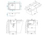 картинка Мойка Alveus STRICTO 10R KMB 90 FI правая 790X472 в комплекте с сифоном 1127252, от магазина SEFI