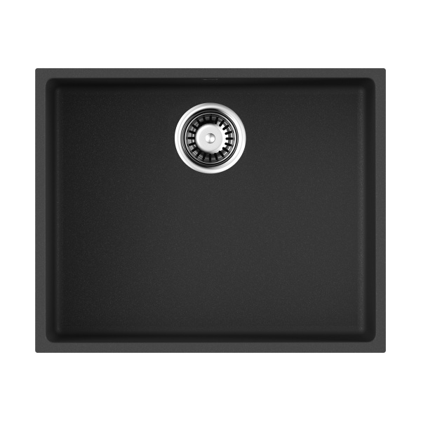 картинка Omoikiri Bosen 54-U-BL Tetogranit/черный от магазина SEFI