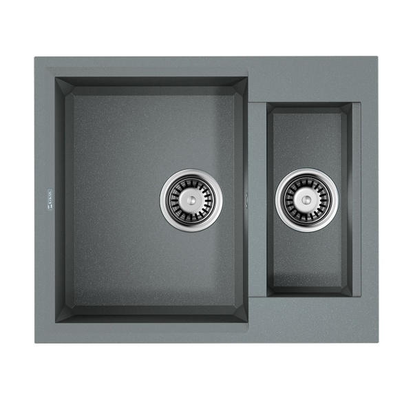 картинка Мойка Omoikiri Sakaime 60-2-GR Tetogranit/leningrad grey от магазина SEFI