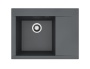 картинка Мойка Alveus PURE-G 60R ALGRANIT CARBON-A91 680X520X198 с сифоном 1148858 от магазина SEFI