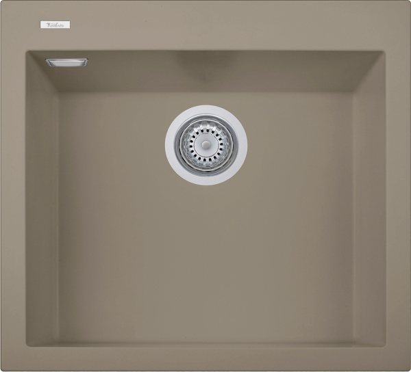 картинка Мойка Rivelato ZENO 5650 1-чаш 560*500 Какао 702 от магазина SEFI