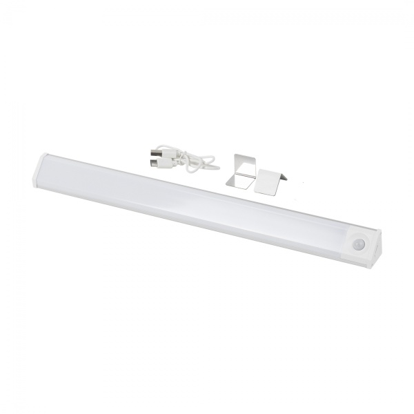 картинка Светильник светодиодный Luminara, аккумуляторный, на движение, 3W, 400 мм, алюминий, AKS от магазина SEFI