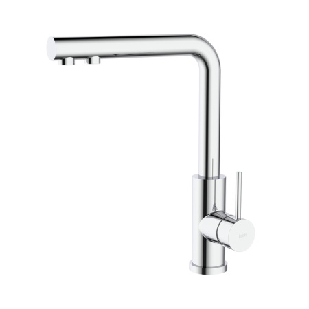 картинка Смеситель для кухни с фильтром, хром, Rule, IDDIS, RULSBLFi05 от магазина SEFI