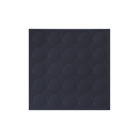 картинка Заглушка самоприлипающая к эксцентрику серый камень изысканный (20431) FOLMAG (лист-28шт.) от магазина SEFI