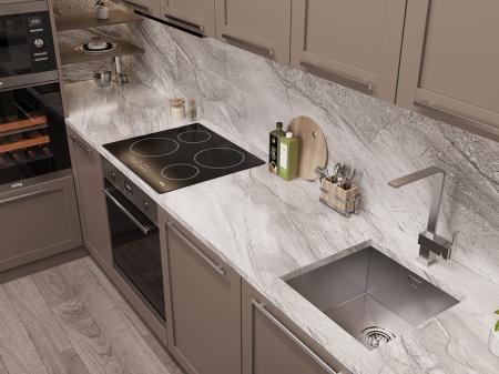 картинка Мойка Oulin F101, поверхность сатин от магазина SEFI