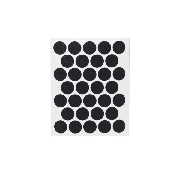 картинка Заглушка самоприлипающая к эксцентрику черный шагрень (PC 2514) (1л=32шт) Pacific от магазина SEFI