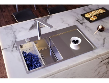 картинка Мойка STYLUX 40 BRS-90 790X510 в компл.с сифоном 1133398 от магазина SEFI