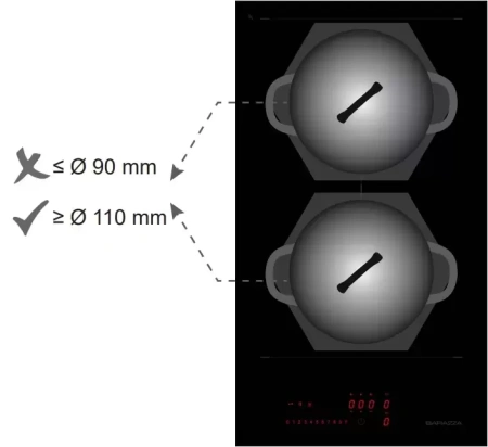 картинка Индукционная варочная панель Barazza 1PIDC30N от магазина SEFI
