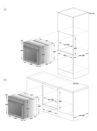картинка Духовой шкаф HAIER HOQ-P16AN5GW от магазина SEFI