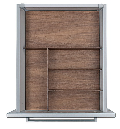 картинка Вставка Fineline 45 B50 для низкого ящика темн. орех, h 5,5см от магазина SEFI