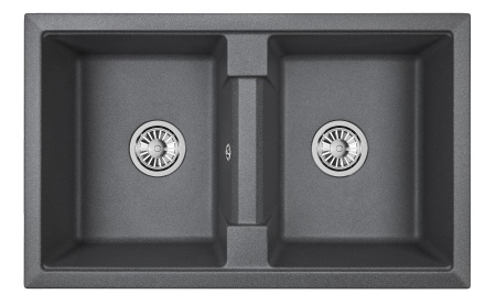 картинка Мойка Granula 8101, графит (черно-серый), кварц от магазина SEFI