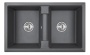 картинка Мойка Granula 8101, графит (черно-серый), кварц от магазина SEFI