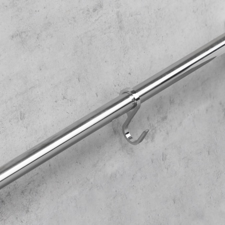 картинка Крючок на трубу d16 несъемный хром AKS от магазина SEFI