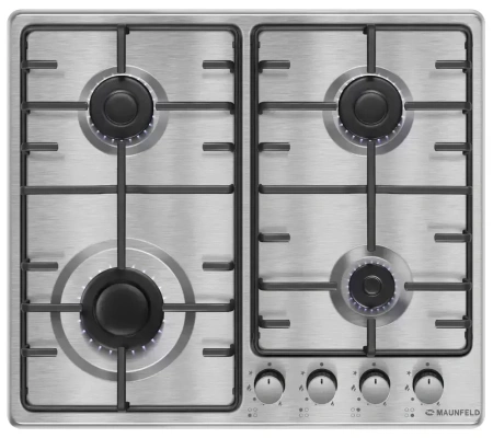 картинка Газовая варочная панель MAUNFELD EGHS.64.3STS-ES от магазина SEFI