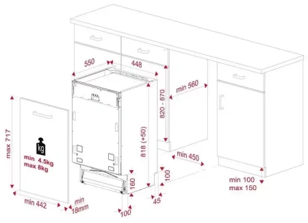 картинка Встраиваемая посудомоечная машина Teka DFI 74950 от магазина SEFI