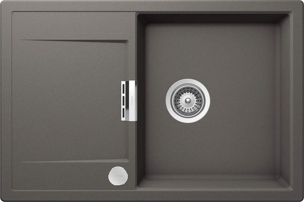 картинка Кухонная мойка SCHOCK ETON 50D CRISTADUR серебристый камень от магазина SEFI