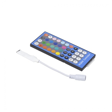 картинка Контроллер для светодиодной ленты RGBW, с пультом, 12/24V, 192W/384W, AKS от магазина SEFI