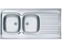 картинка Мойка CLASSIC 100 NAT-60 1200X6002X левая в комплекте с сифоном 1071240, магазин SEFI являющийся официальным дистрибьютором в России  картинка Мойка CLASSIC 100 NAT-60 1200X6002X левая в комплекте с сифоном 1071240, от магазина SEFI
