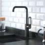 картинка Смеситель для кухни, черный, Slide, IDDIS, SLIBL00i05 от магазина SEFI