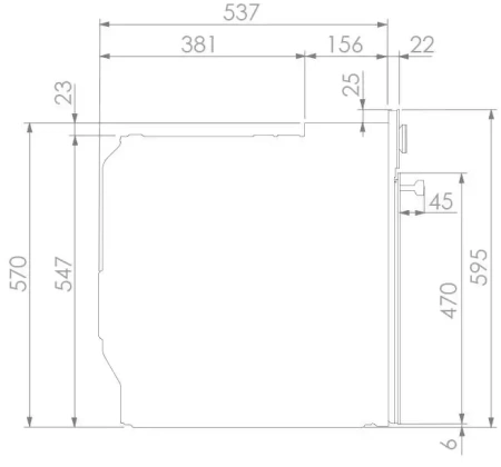 картинка Духовой шкаф Pando PHT-963 от магазина SEFI