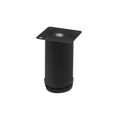 картинка Опора меб. мет. d50 h100 с регул. черный AKS от магазина SEFI