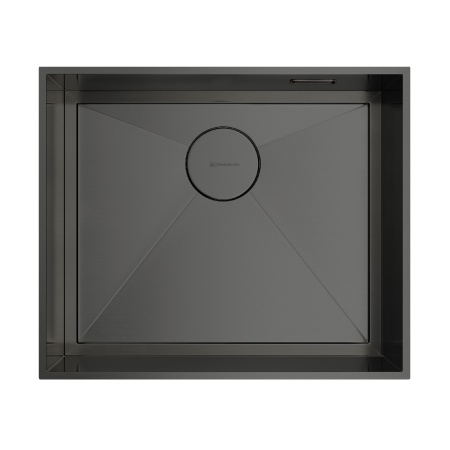 картинка Мойка Omoikiri Kasen 53-26-INT-GM нерж. сталь/вороненая сталь от магазина SEFI