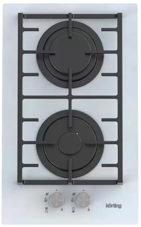 картинка Газовая стеклянная варочная панель Korting HGG 3825 CW магазин SEFI являющийся официальным дистрибьютором в России  картинка Газовая стеклянная варочная панель Korting HGG 3825 CW от магазина SEFI