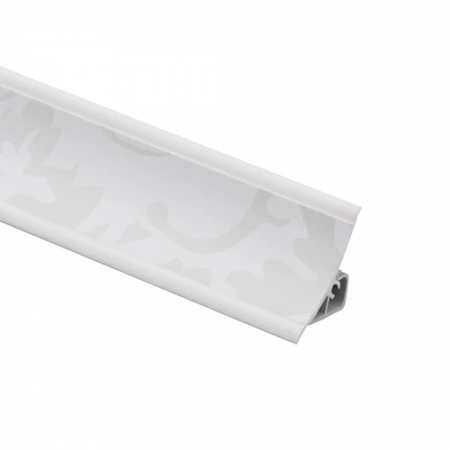 картинка Плинтус ПВХ к столешнику LР арабеска белая (125) EL-MECH-PLAST (1шт=3м.п.) от магазина SEFI