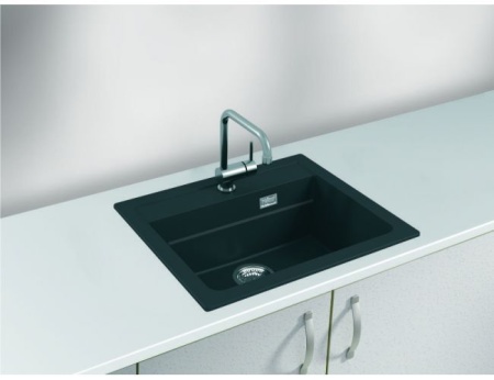 картинка Мойка ALVEUS GRANITAL ATROX 30 CONCRETE - G81 590 X  500  1X в комплекте с сифоном 1132823, от магазина SEFI