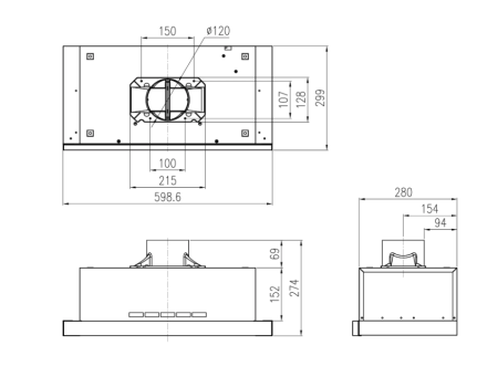 картинка Вытяжка HAIER HVX-T671X от магазина SEFI