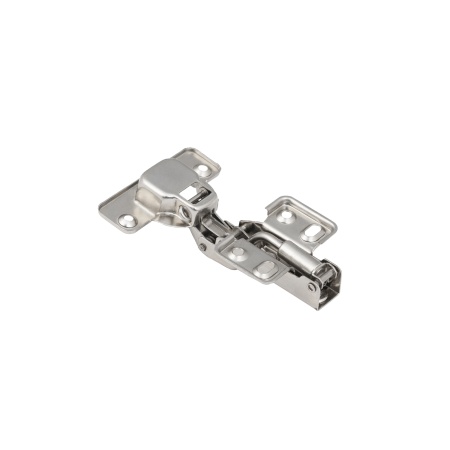 картинка Петля полунакладная с доводчиком 48мм h0 несъемная планка (4 отверстия) AKS LIGHT от магазина SEFI