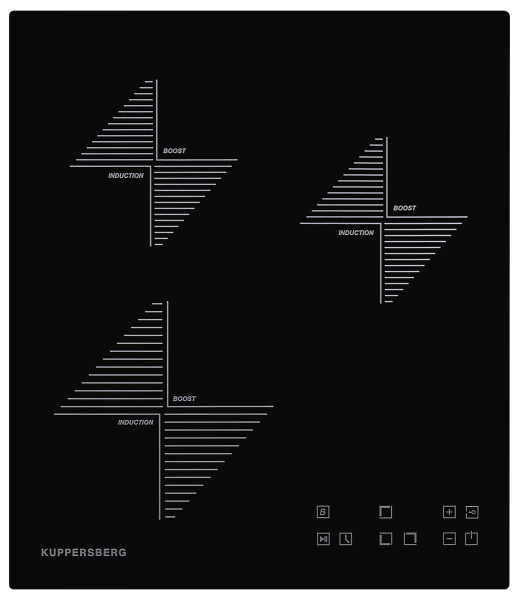 картинка Индукционная варочная панель KUPPERSBERG ICO 402 от магазина SEFI