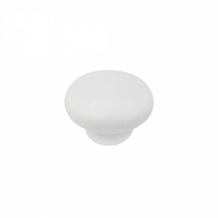 картинка Ручка меб. кнопка керамич. GP20 белый от магазина SEFI