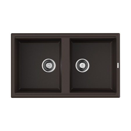 картинка Мойка Omoikiri Tedori 86-2-DC Tetogranit/темный шоколад от магазина SEFI