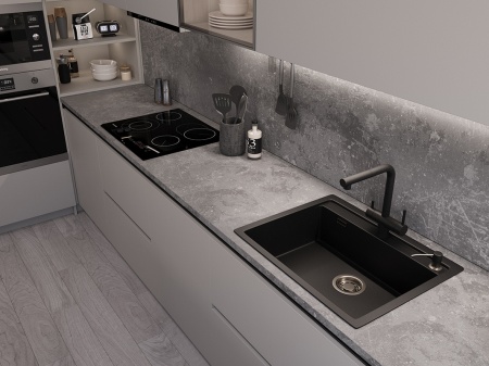 картинка Мойка EMAR 1640.Q, цвет Морион от магазина SEFI