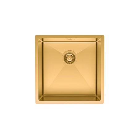 картинка Мойка, нерж.сталь, универсального монтажа, матовое золото, 440*440,  Edifice, IDDIS, EDI44B0i77 от магазина SEFI