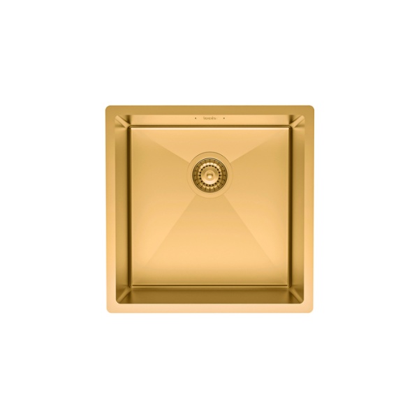 картинка Мойка, нерж.сталь, универсального монтажа, матовое золото, 440*440,  Edifice, IDDIS, EDI44B0i77 от магазина SEFI