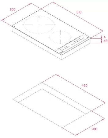 картинка Индукционная варочная панель Teka IZC 32600 MST BLACK от магазина SEFI